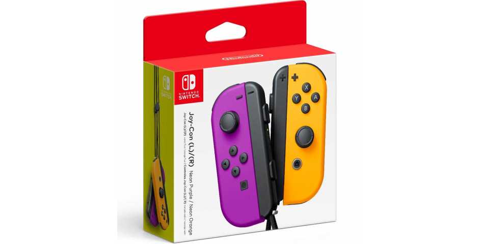 Nintendo Switch - Joy-Con (L/R)-Neon Purple / Neon Orange